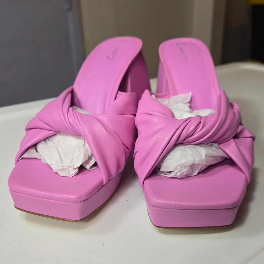 Circus NY By Sam Edelman Marianne Platform Sandals - Picture 4 of 9